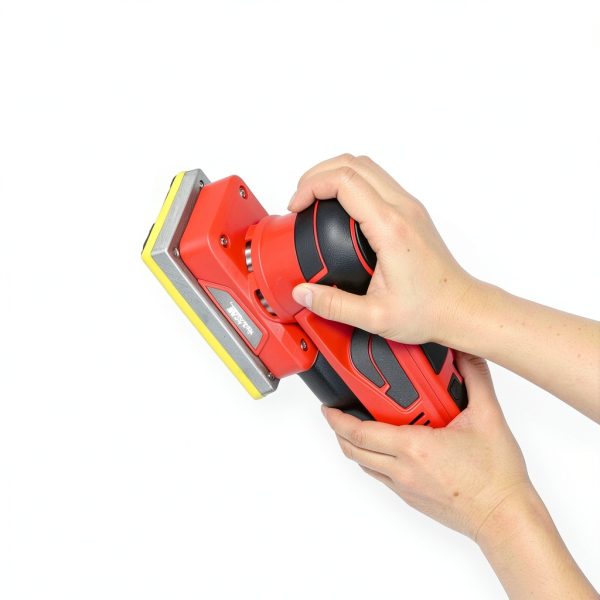 Garvee Power Sheet Sander Red Plastic-4