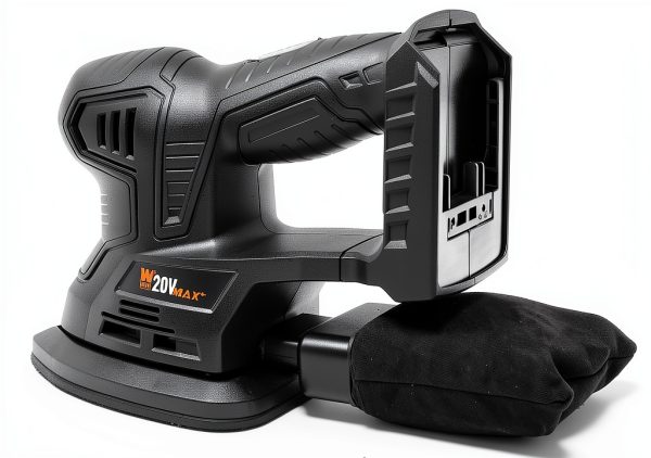 WEN Cordless Palm Sander 20V Max 5in Coarse Grit-4