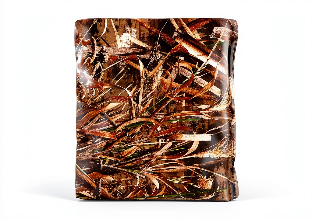 Onyx Realtree Max5 Foam Cushion on a boat seat