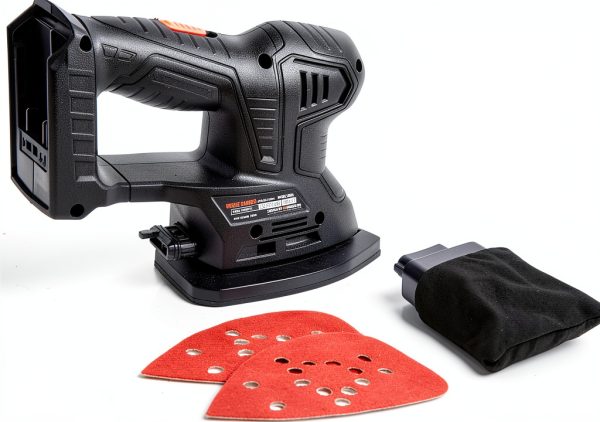 WEN Cordless Palm Sander 20V Max 5in Coarse Grit-7
