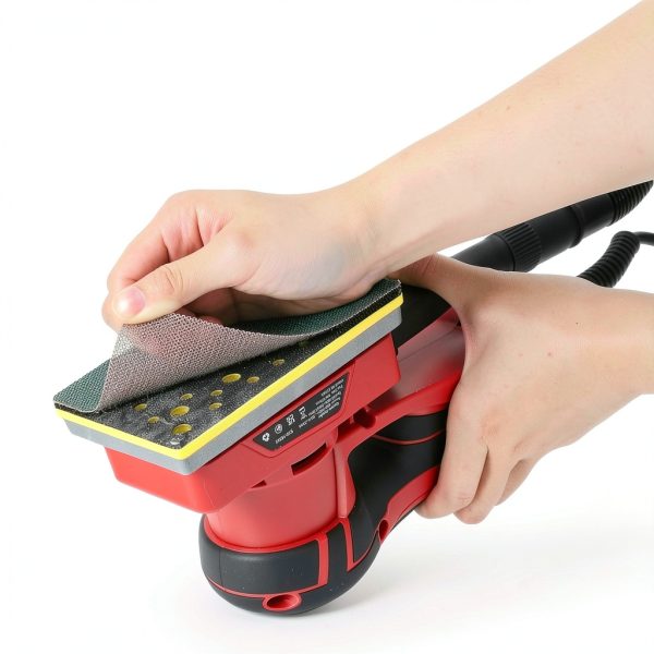 Garvee Power Sheet Sander Red Plastic-5